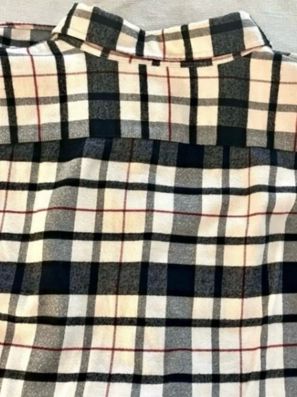Banana Republic Men's flannel Plaid Shirt XXL